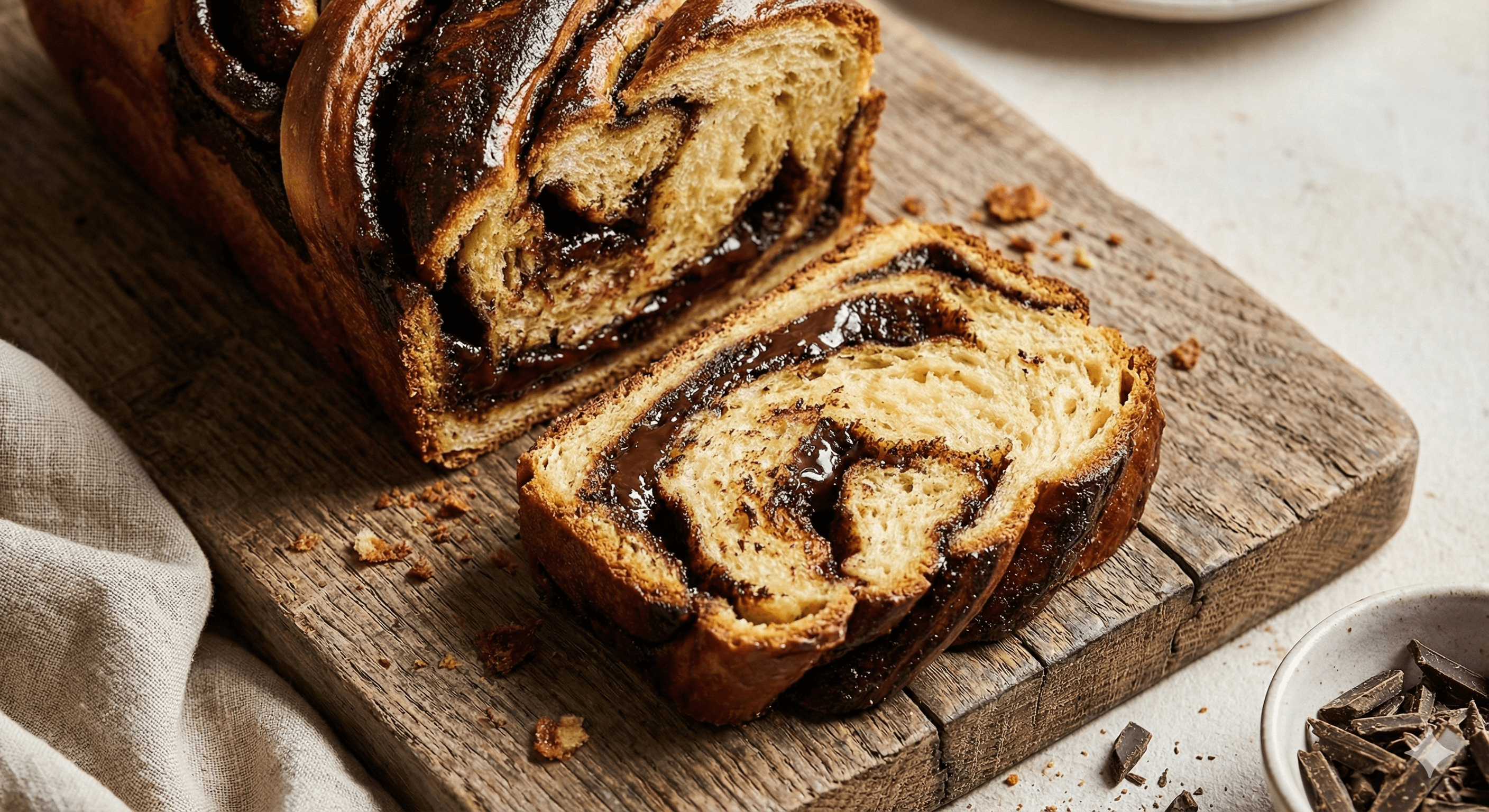 Belgian Dark Chocolate Babka