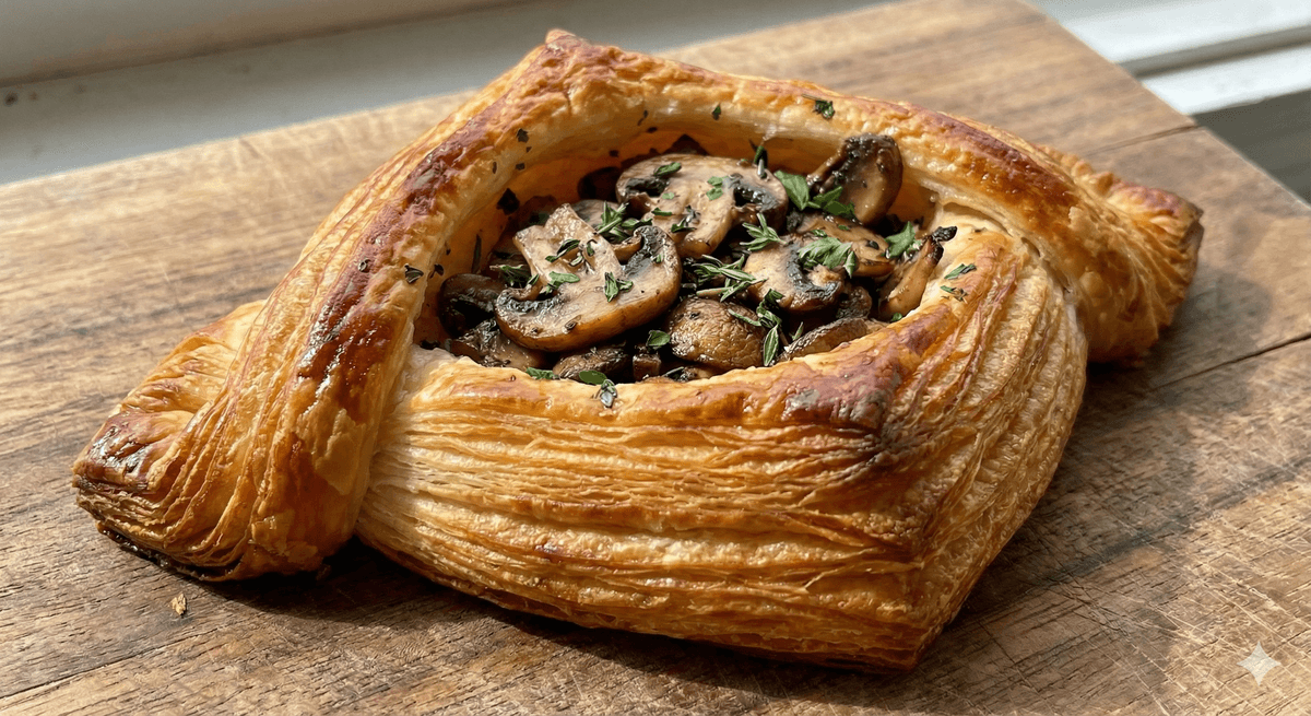 Mushroom & Truffle Danish