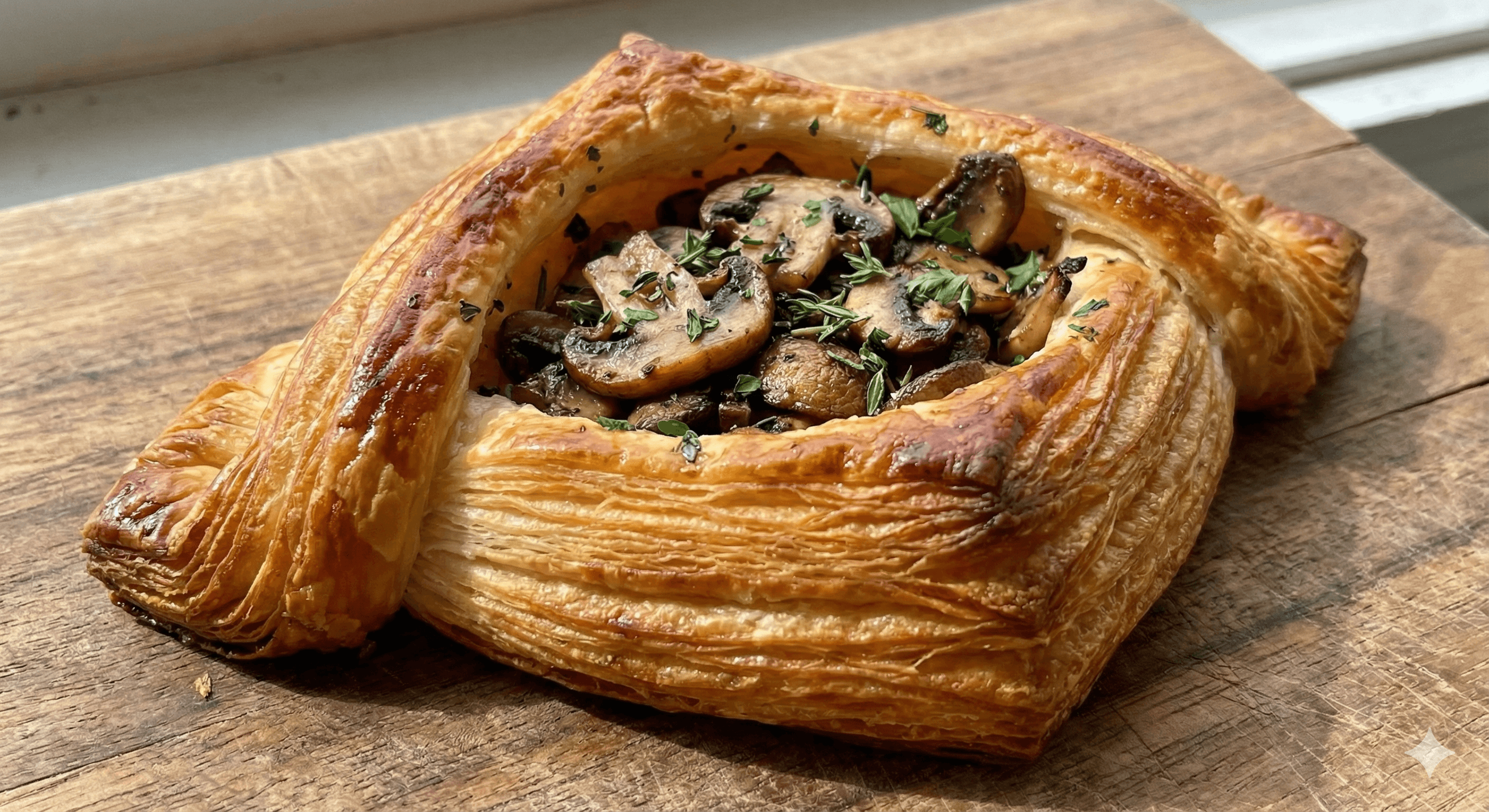 Mushroom & Truffle Danish